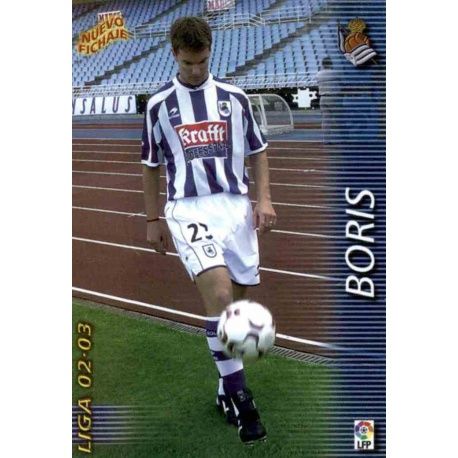 Boris Nuevo Fichaje Real Sociedad 419 Megafichas 2002-03