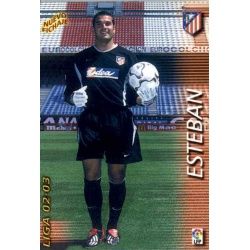 Esteban Nuevo Fichaje Atlético Madrid 416 Megafichas 2002-03