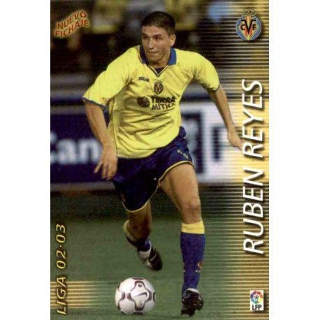 Ruben Reyes Nuevo Fichaje Villarreal 393 Megafichas 2002-03