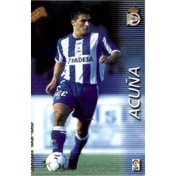 Acuña Nuevo Fichaje Deportivo 396 Megafichas 2002-03