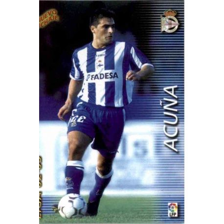 Acuña Nuevo Fichaje Deportivo 396 Megafichas 2002-03