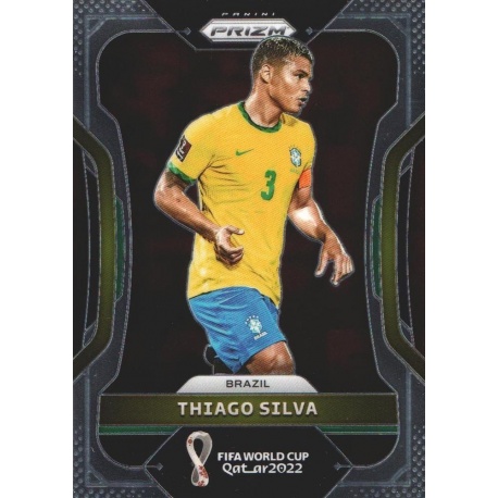 Sale Cards Thiago Silva Brazil 2022 Panini Prizm Fifa World Cup Soccer