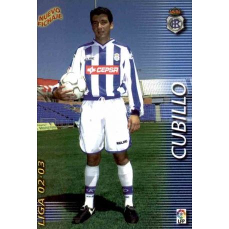 Cubillo Nuevo Fichaje Recreativo 398 Megacracks 2002-03