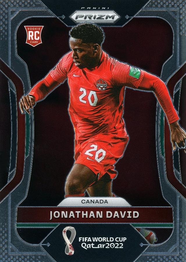 Offer Soccer Cards Jonathan David Canada Panini Prizm Fifa Qatar
