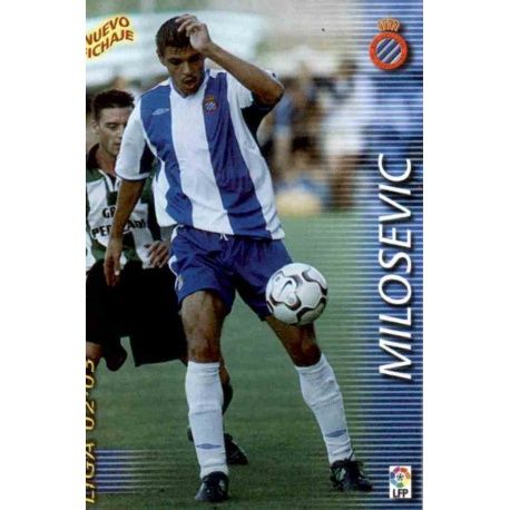 Milosevic Nuevo Fichaje Espanyol 404 Megafichas 2002-03