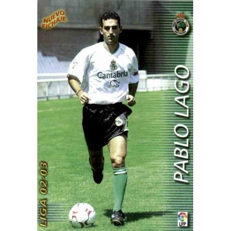 Pablo Lago Nuevo Fichaje Racing 407 Megafichas 2002-03