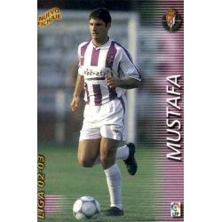 Mustafa Nuevo Fichaje Valladolid 408 Megafichas 2002-03