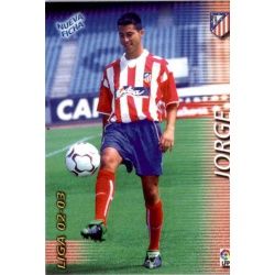 Jorge Fichas Bis Atlético Madrid 51 Bis Megafichas 2002-03