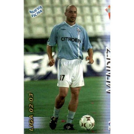 Mendez Fichas Bis Celta 95 Bis Megafichas 2002-03