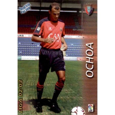 Ochoa Fichas Bis Osasuna 216 Bis Megacracks 2002-03