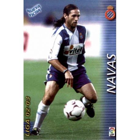 Navas Fichas Bis Espanyol 134 Bis Megafichas 2002-03