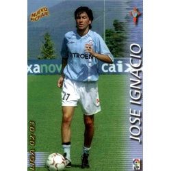 Jose Ignacio Nuevo Fichaje Celta 413 Megafichas 2002-03