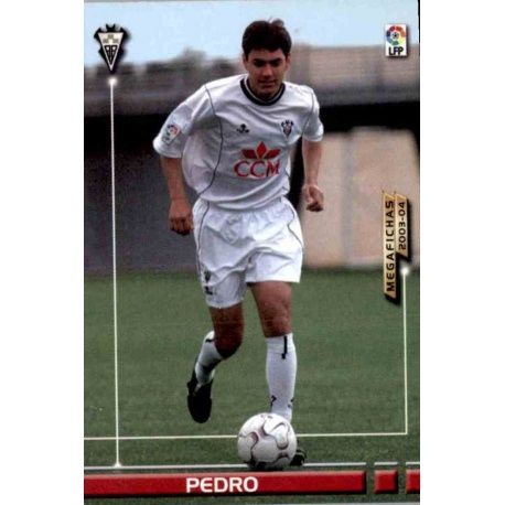 Pedro Albacete 6 Megafichas 2003-04