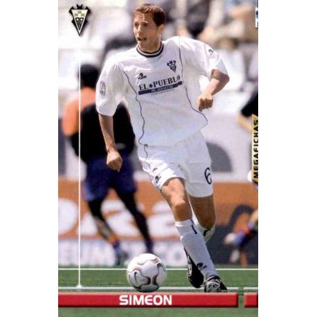 Simeon Albacete 10 Megafichas 2003-04