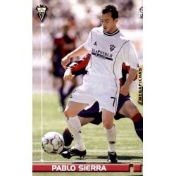 Pablo Sierra Albacete 12 Megafichas 2003-04