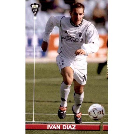 Ivan Diaz Albacete 15 Megafichas 2003-04