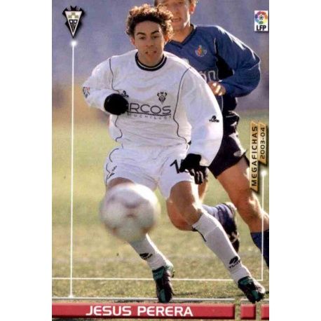 Jesus Perera Albacete 16 Megafichas 2003-04