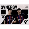 Cromo de Gavi / Pedri Synergy Liga Este 2023-24