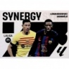 Sale Sticker Lewandowski / Dembélé Synergy Panini Liga Este 2023-24