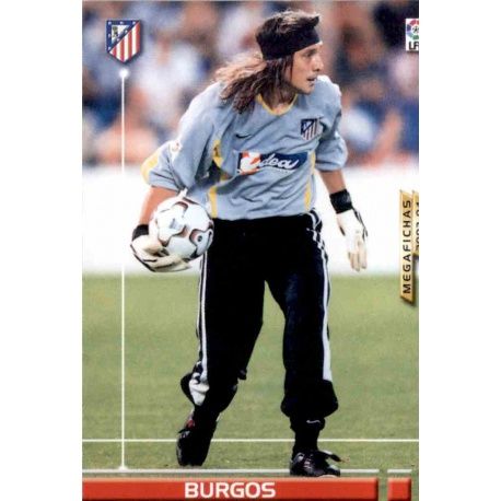 Burgos Atlético Madrid 38 Megafichas 2003-04