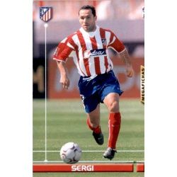Sergi Atlético Madrid 44 Megafichas 2003-04