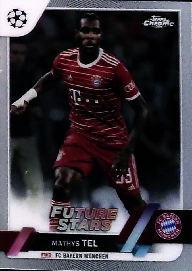 Offer Soccer Cards Mathys Tel Bayern München Future Stars 2022-23
