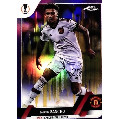 Jadon Sancho Purple & Gold Seismic Manchester United 186