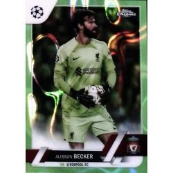 Alisson Becker Neon Green Lava Liverpool 74