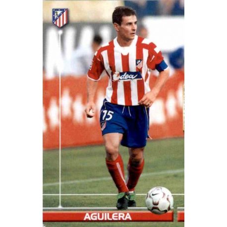 Aguilera Atlético Madrid 48 Megafichas 2003-04