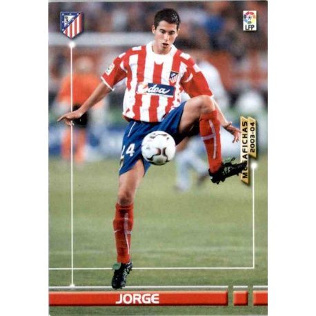 Jorge Atlético Madrid 51 Megafichas 2003-04