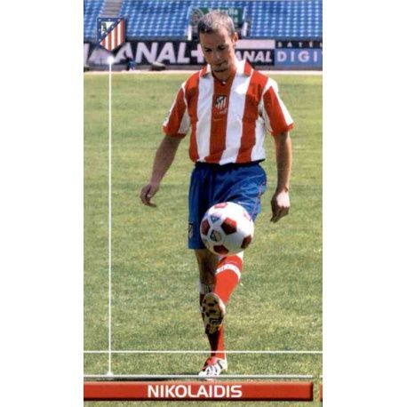 Nikolaidis Atlético Madrid 52 Megafichas 2003-04