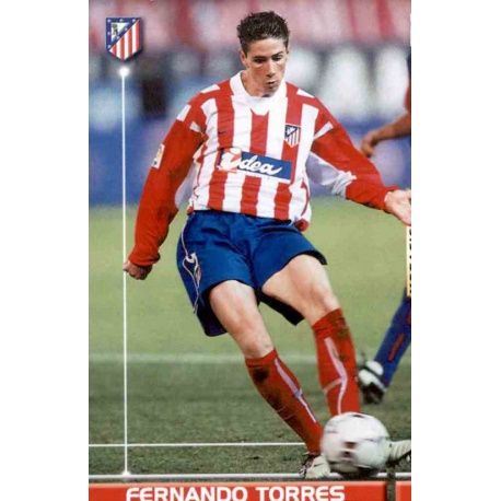 Fernando Torres Atlético Madrid 54 Megafichas 2003-04