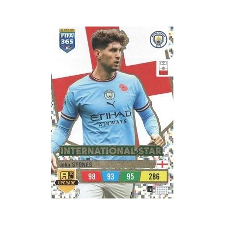 John Stones International Star Manchester City I9