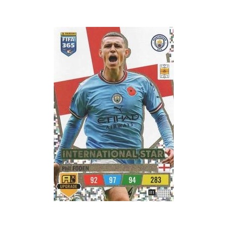 Phil Foden International Star Manchester City I11