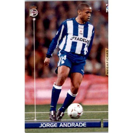 Jorge Andrade Deportivo 112 Megafichas 2003-04