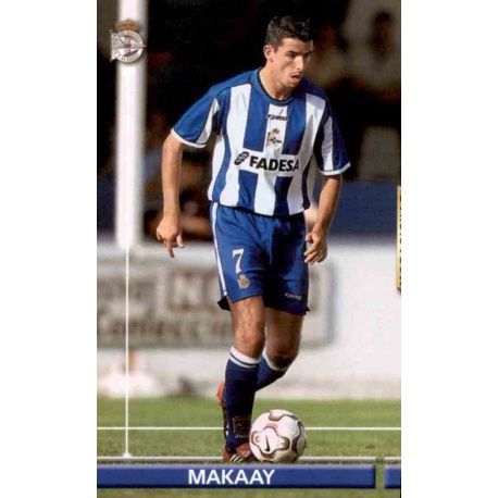 Makaay Deportivo 124 Megafichas 2003-04