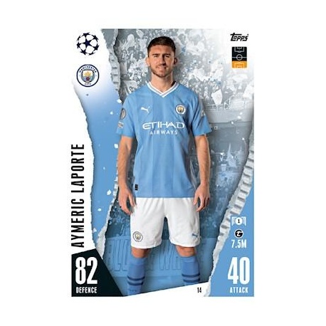 Aymeric Laporte Manchester City 14