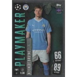 Kevin De Bruyne Playmaker Manchester City 22