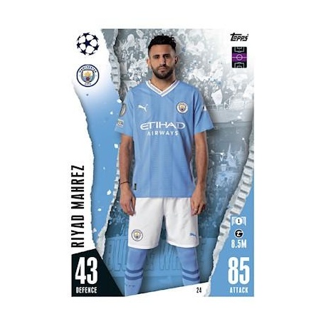 Riyad Mahrez Manchester City 24