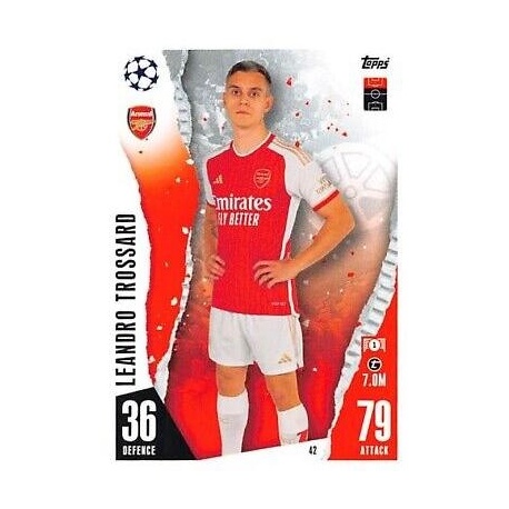 Leandro Trossard Arsenal 42