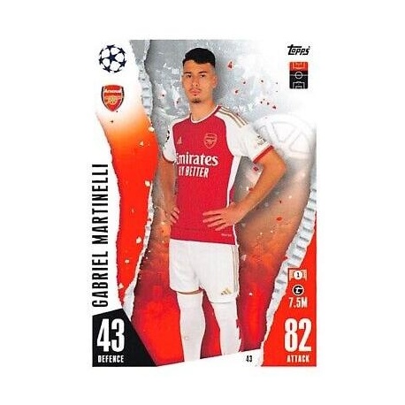 Gabrile Martinelli Arsenal 43