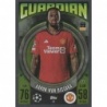 Oferta Trading Card Aaron Wan-Bissaka Manchester United Guardian Match Attax 23/24 Topps