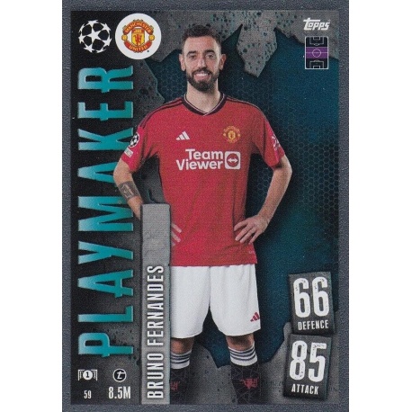 Bruno Fernandes Playmaker Manchester United 59