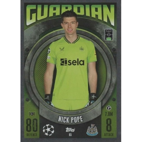Nick Pope Guardian Newcastle United 65