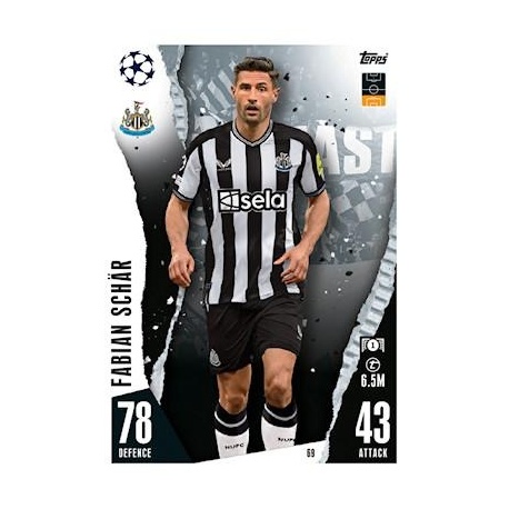 Fabian Schär Newcastle United 69