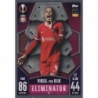 Comprar Trading Card Virgil van Dijk Liverpool Eliminator Match Attax UCC 2023/24