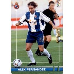 Alex Fernandez Espanyol 137 Megafichas 2003-04
