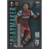 Oferta Trading Card Pablo Fornals West Ham United Playmaker Topps Match Attax 23/24