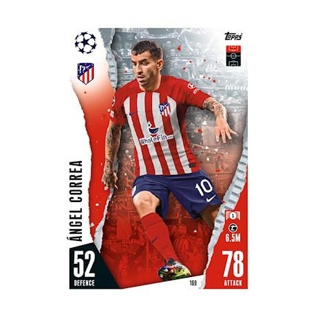 Ángel Correa Atlético Madrid 169