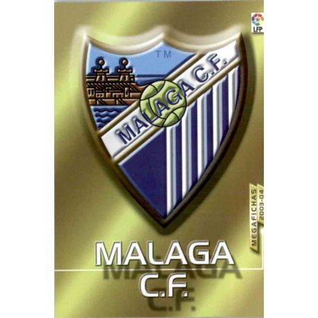 Escudo Malaga 163 Megafichas 2003-04